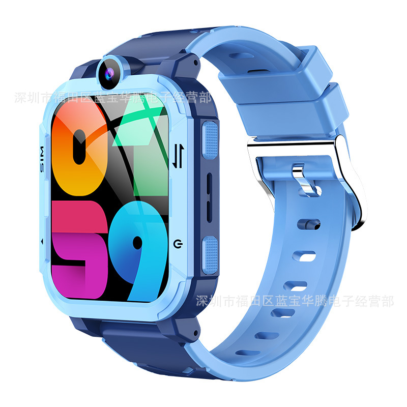 Foreign language children's smartwatch, Android wifi connection, 4G smart video, GPS camera, waterproof, multi-functional for foreign trade details Picture