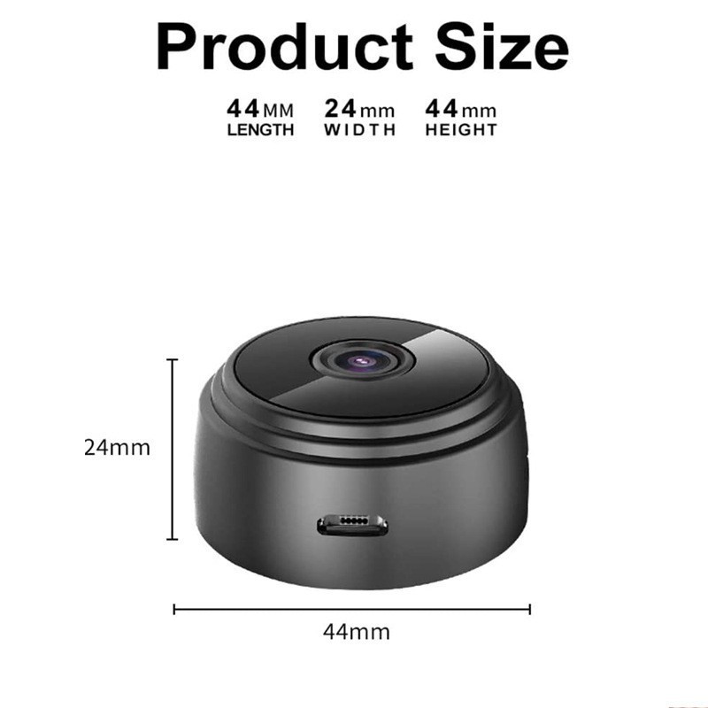 A9 Best-selling Cross-border Wireless wifi high-definition smart Camera Remote Monitor Camera Network Monitor Specification drawing