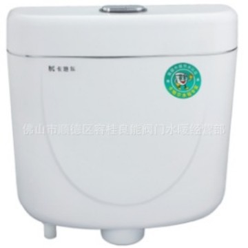 Wholesale Cartier water tank 013 for public toilets, plastic flushing tank for squat toilets, single press T-2, double press B Item Picture