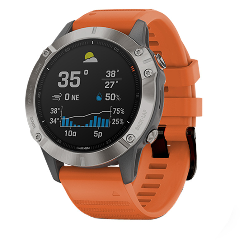 Garmin fenix6 6S 6X quick-release silicone strap 20/22/26mm in stock Application Scenario