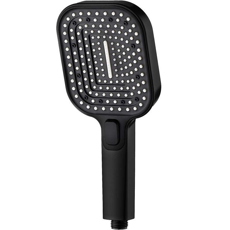 New cross-border large panel showerhead, three-speed pressurized showerhead, shower hose, household showerhead and shower head Item Picture