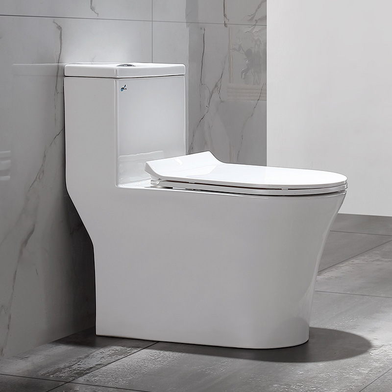 Household toilet seat, small-sized water-saving and odor-proof super vortex siphon toilet, silent sitting toilet, hotel engineering toilet Application Scenario