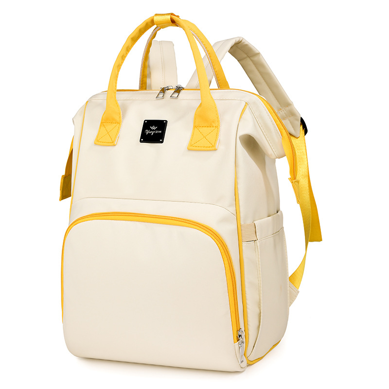 Mummy Bag, a multi-functional, large-capacity, fashionable hand-held baby and mother bag for both shoulders, is portable and easy to store when going out details Picture