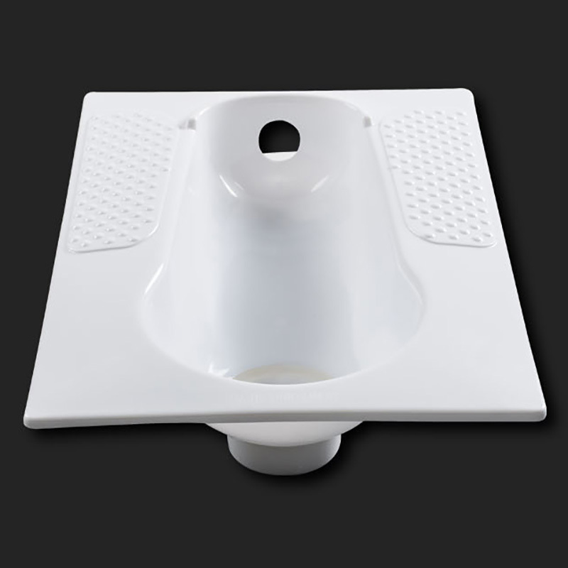 Squat toilet, household old-fashioned toilet, squat pit, direct-through bathroom, toilet bowl, toilet bowl, household plastic consignment Application Scenario