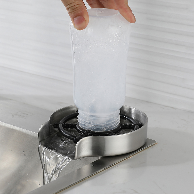 Bar counter cleaning nozzle, household stainless steel fully automatic cup maker, coffee and milk tea shop bottle washer, cup washer, high pressure details Picture