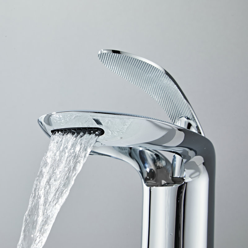 Creative waterfall washbasin faucet, hotel bathroom hot and cold water faucet, household European-style faucet Application Scenario