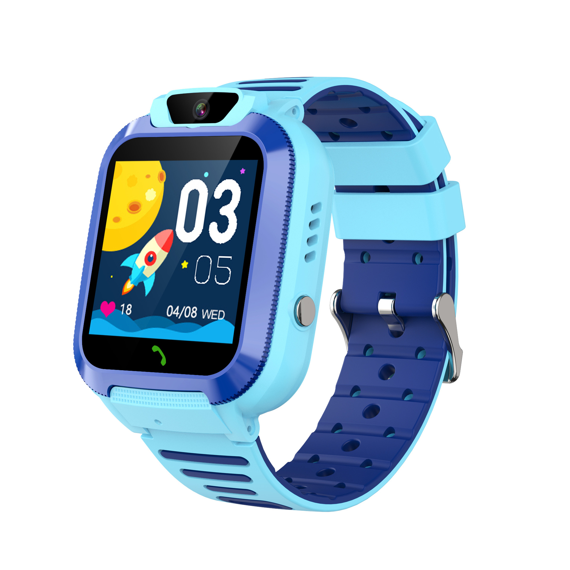 Cross-border 4G multi-language Q12B camera waterproof video Q19 call children GPS smart positioning smartwatch details Picture