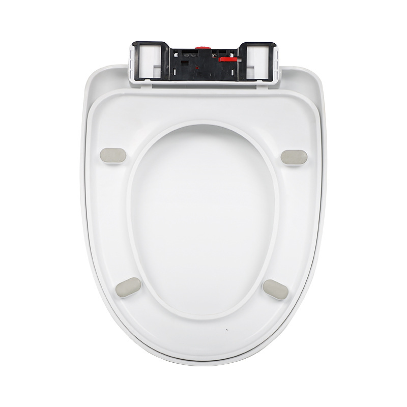 Thickened toilet seat cover, slow-lowering toilet seat cover, household toilet seat cover, UVO type accessories, old-fashioned Item Picture