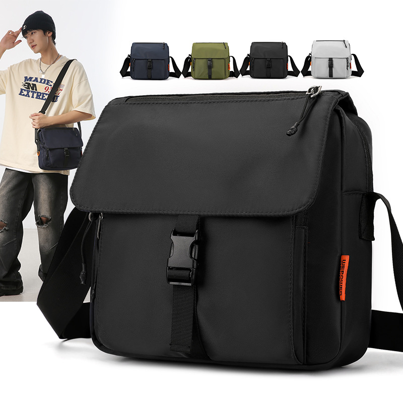 WEPOWER's new functional crossbody bag is a large-capacity, versatile and lightweight single-shoulder bag suitable for both men and women full figure