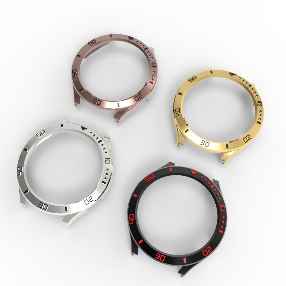 Compatible with Samsung Watch 4/5/6/7 electroplated protective case smartwatch SM Watch 5 Pro half-pack PC case full figure