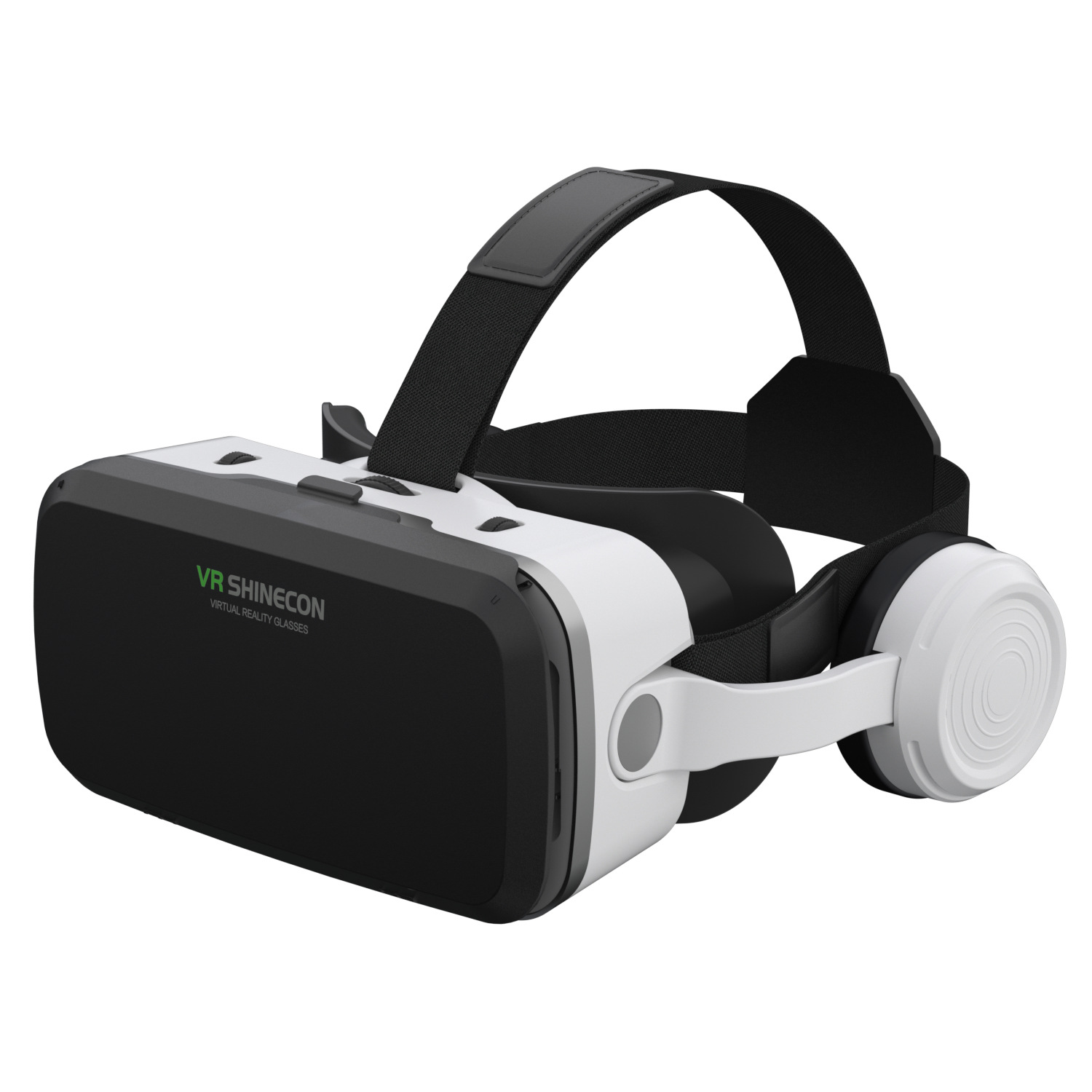 Shinecon Qianhuan G04EB Headphone version VR Glasses 7-inch large screen mobile Immersive 3DVR Z4 Item Picture