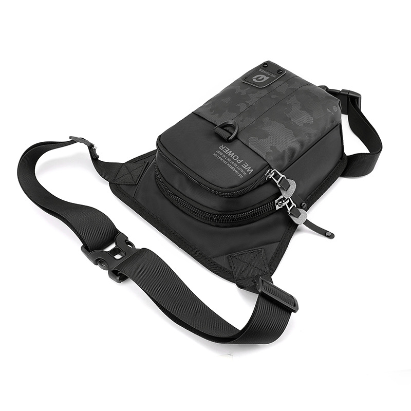 WEPOWER's new men's outdoor leg bag, casual and trendy chest bag, crossbody bag, and multi-functional cycling and fishing waist bag Application Scenario