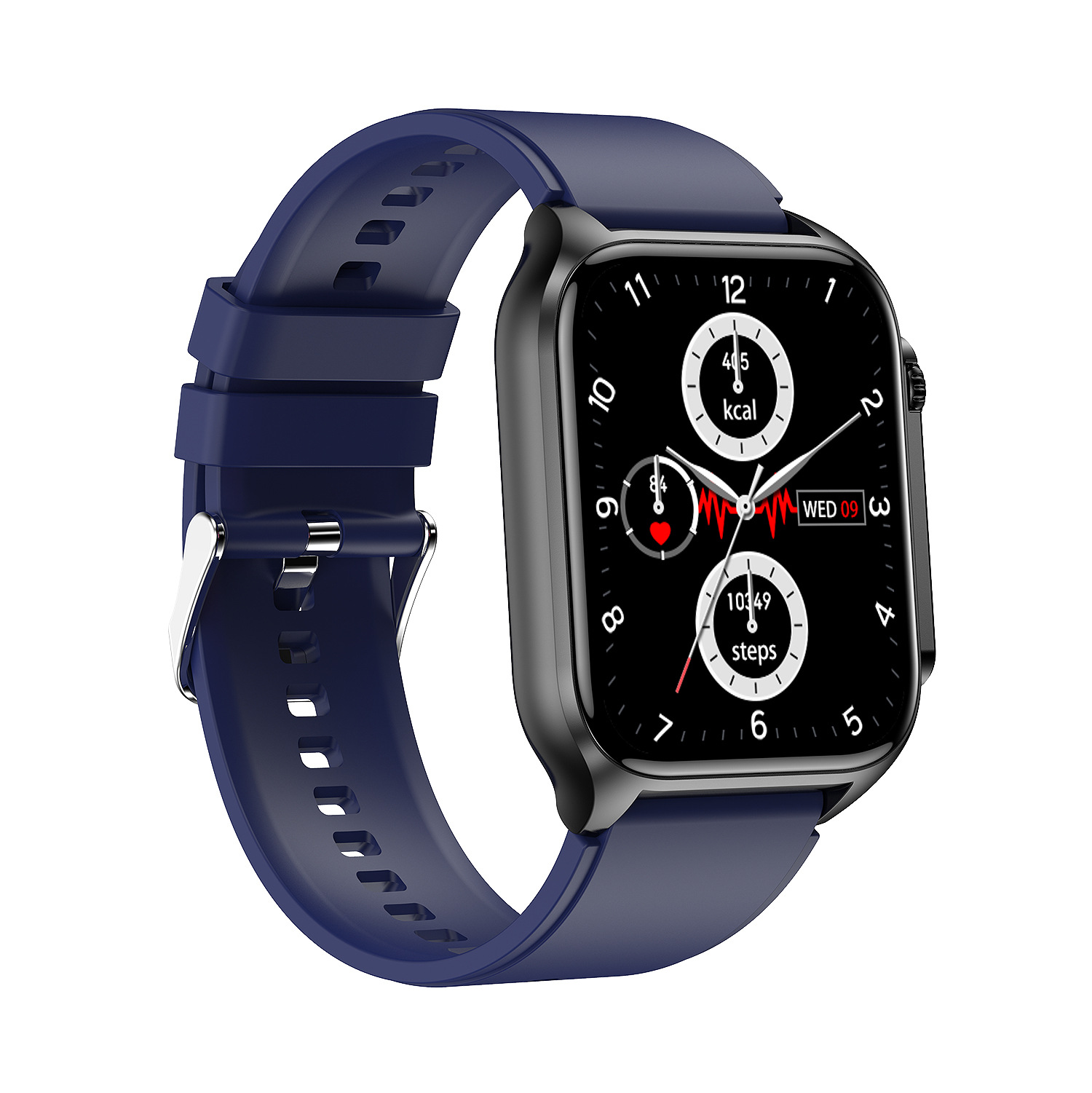 TK12 smartwatch: Blood sugar, Bluetooth call, heart rate, blood oxygen, blood pressure, electrocardiogram detection, step-counting fitness band Item Picture