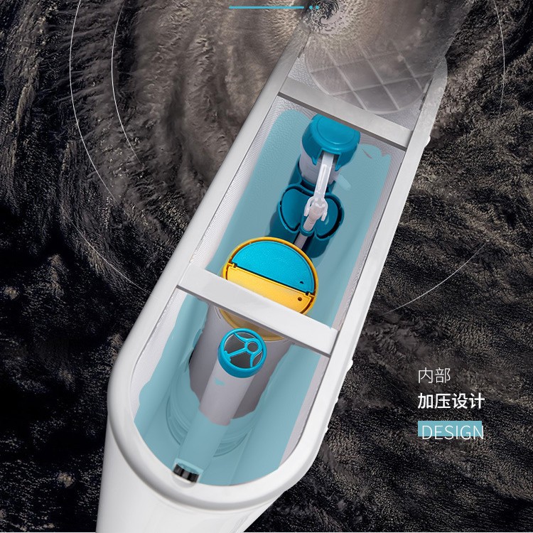 Toilet flushing tank, household bathroom squat toilet, squat pit flush toilet, energy-saving wall-mounted high-flushing power set Specification drawing