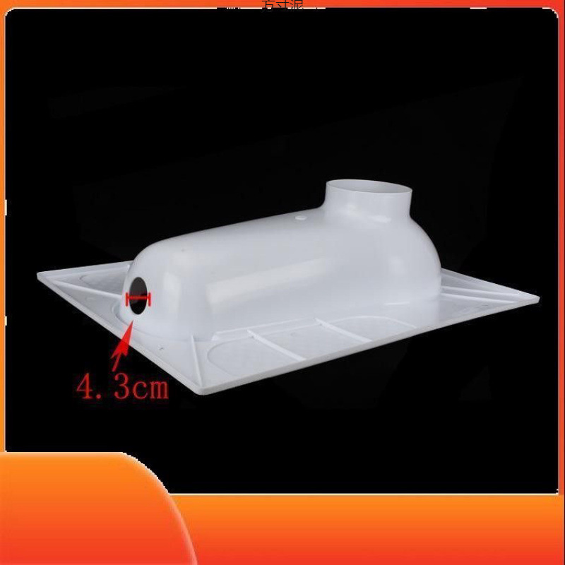 New plastic squat toilet, squat toilet bowl, toilet bowl, rural dry toilet to squat toilet, plastic toilet factory Specification drawing