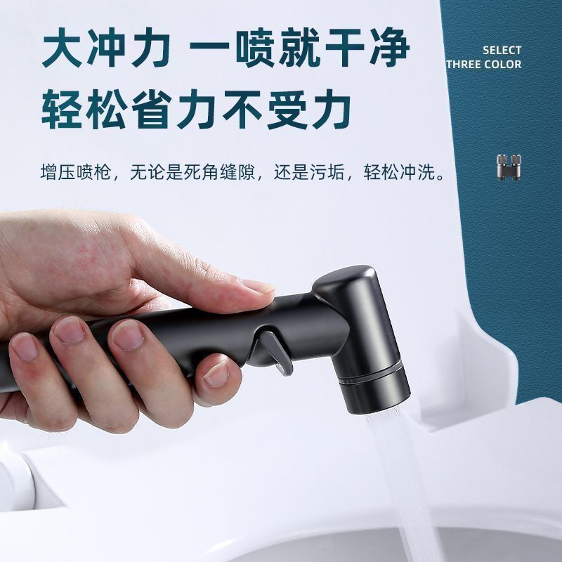 Balcony dual-outlet faucet with spray gun, two-in-one mop sink, mop sink for rinsing, household one-in two-out washing machine Item Picture