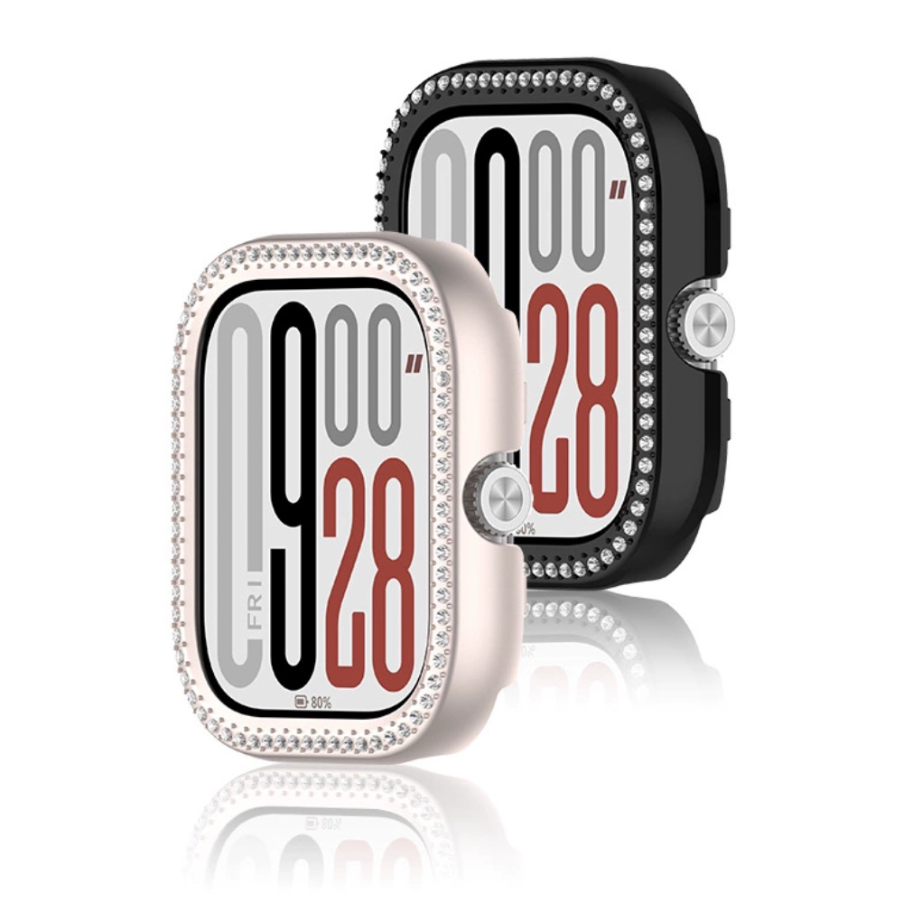 Redmi watch5 Watch case PC hollowed-out with diamonds Redmi Watch 4/5 transparent case Specification drawing