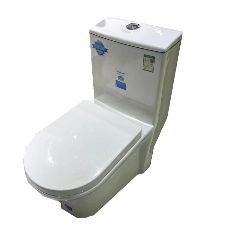 Engineering split ceramic toilet, home small-sized apartment anti-clogging slow-lowering adult sitting toilet, intelligent siphonic connected toilet Item Picture