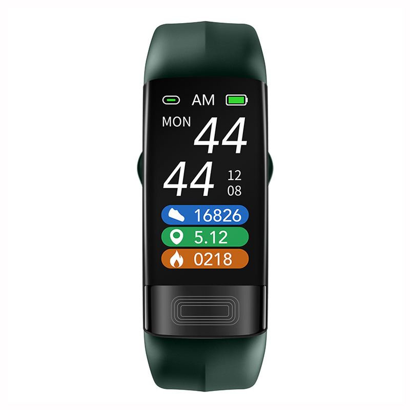 P11plus smart bracelet Heart rate, blood pressure and electrocardiogram test information push, step-counting exercise bracelet one-stop delivery Item Picture