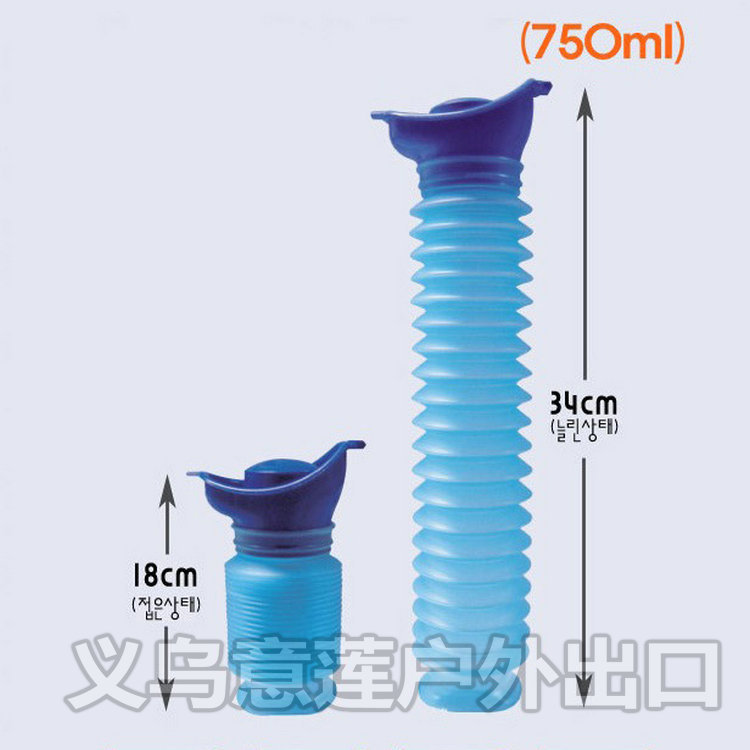 Manufacturer's car travel adult urinal, portable car urinal, cartoon urine bucket, urine feeder, night pot, urine bowl details Picture