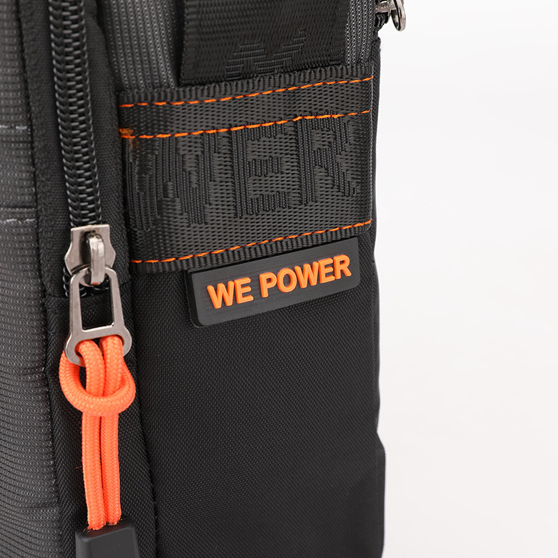 Wholesale of new trendy men's crossbody bags, fashionable and casual single-shoulder bags, outdoor water-resistant sports bags and travel small bags Application Scenario