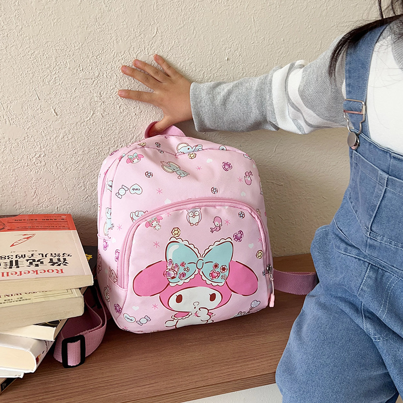 Trendy kindergarten schoolbags, cartoon and cute, large-capacity children's lightweight backpacks, popular new small backpacks for export Specification drawing