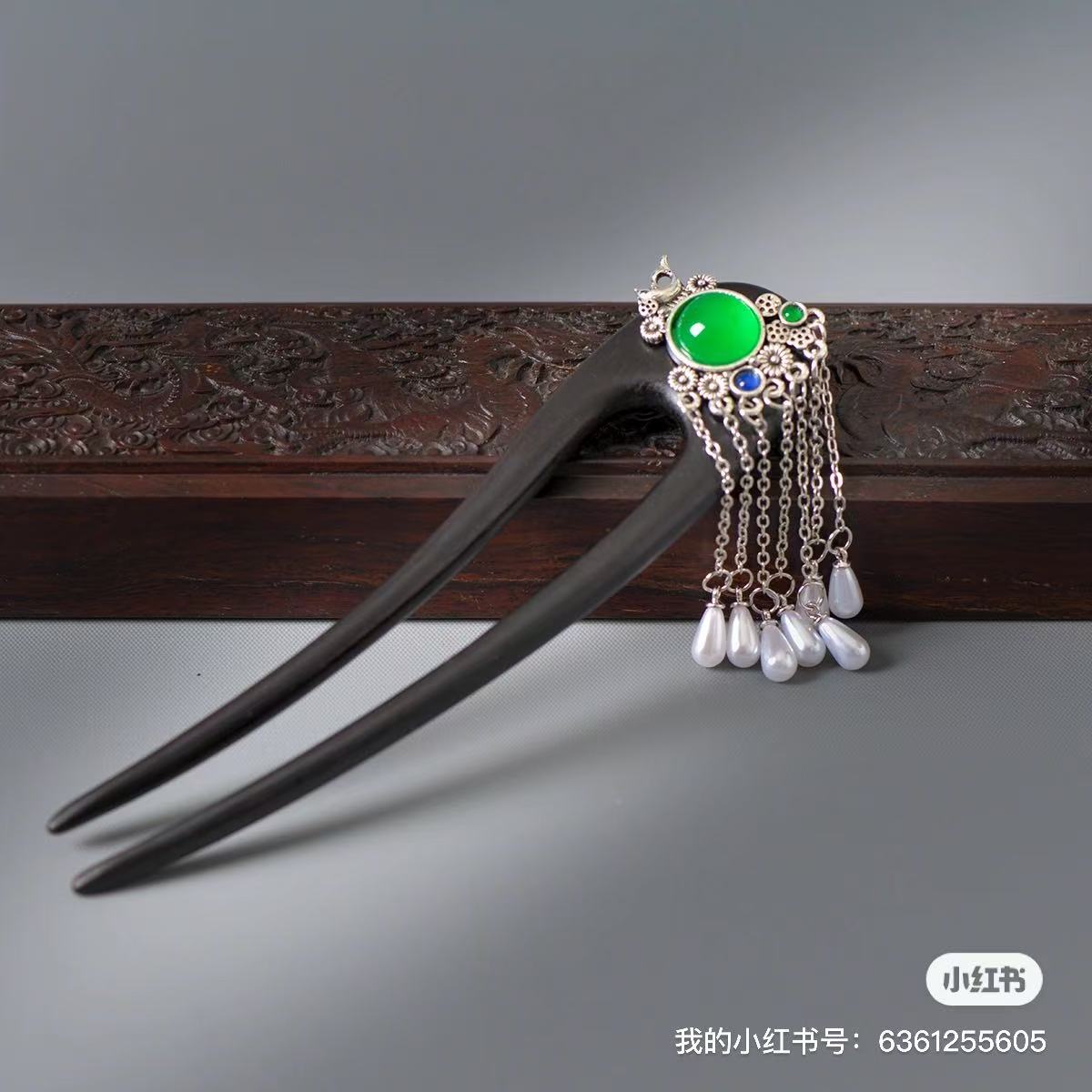 国潮系列国风发簪流苏挂坠1