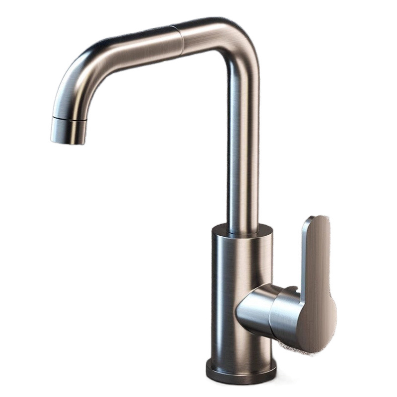 Washbasin faucet, hot and cold, household bathroom washbasin, multi-functional washing basin, all-copper countertop basin faucet factory Item Picture