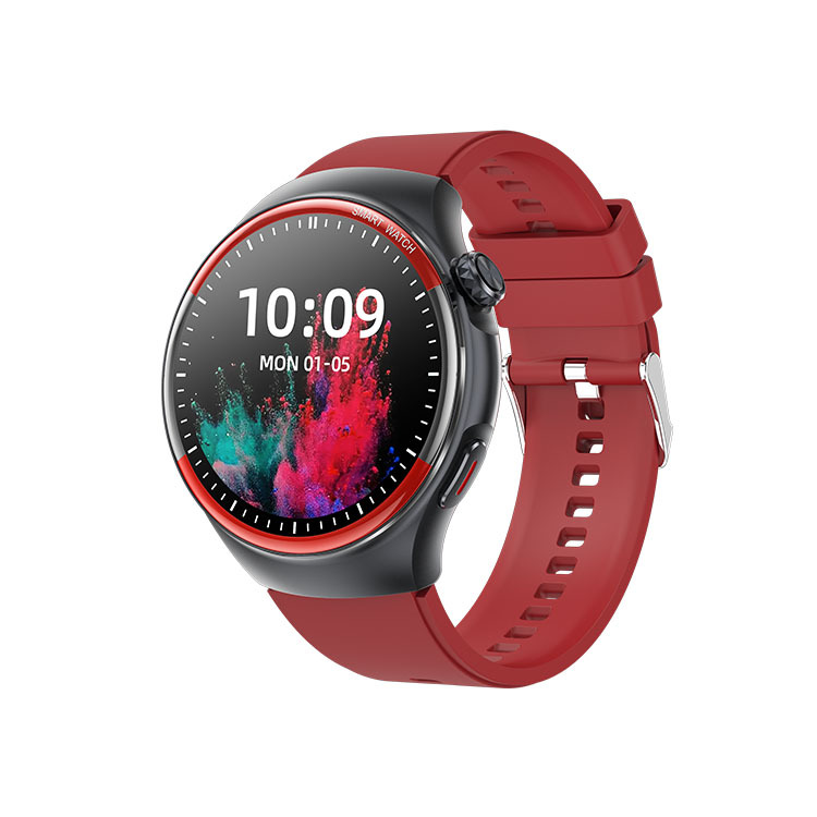 The 2025 new model T82 features 1.4AMOLDE for Bluetooth calls, high-definition blood oxygen and heart rate monitoring, NFC for body temperature and SOS for heart rate details Picture