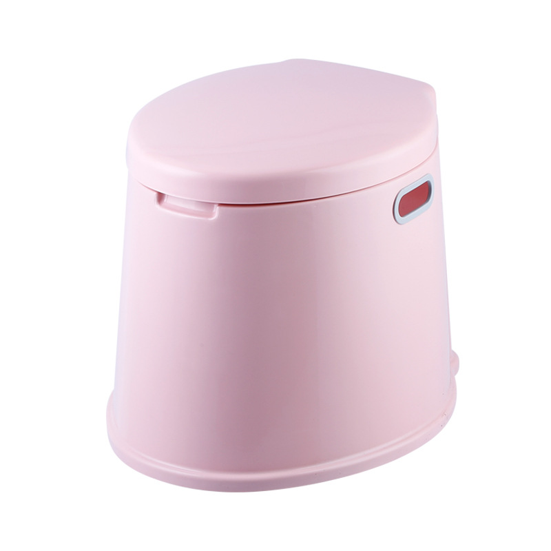 Portable toilet seat for the elderly, movable toilet for pregnant women, adult household plastic toilet seat Item Picture