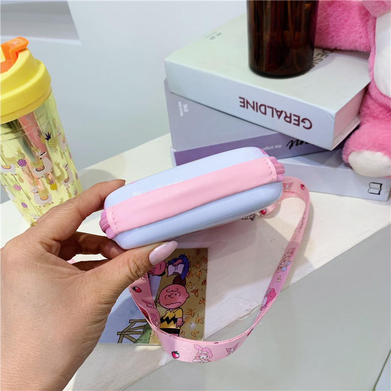 New hard-shell children's crossbody bag, cartoon bag, single-shoulder bag for boys and girls, baby coin purse, children's casual small bag Application Scenario