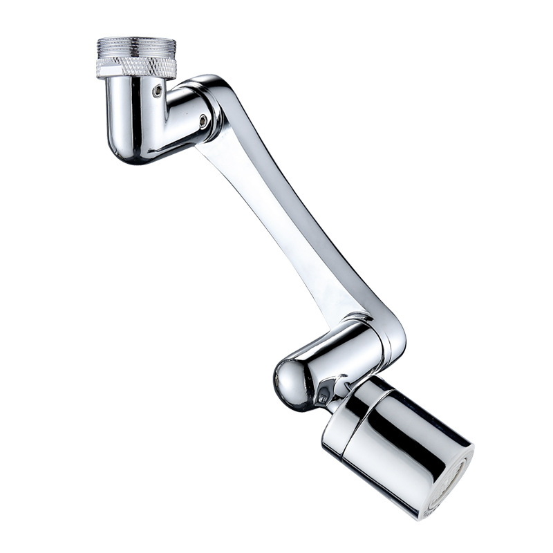 Faucet extender, washbasin, 1440 multi-functional universal bubble generator, splash-proof head, rotating mechanical arm faucet Item Picture