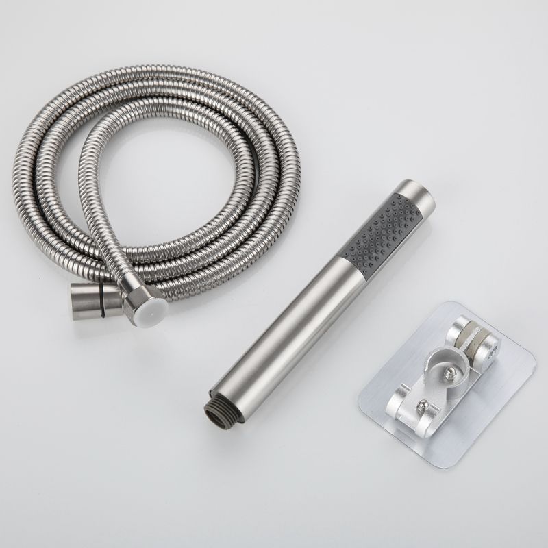 304 stainless steel cylindrical shower head, hand-held rain shower head, hand-spray showerhead, universal shower head Specification drawing