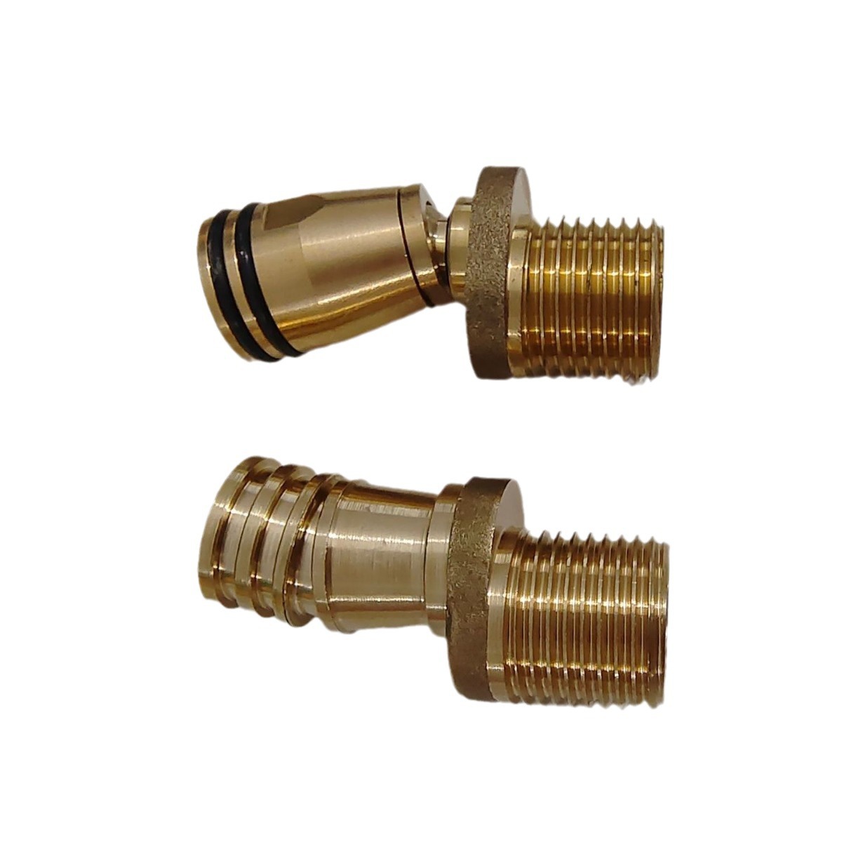 The old model of the storage rack faucet with copper curved feet, full copper with sealing ring, 4-inch full copper curved feet with check valve accessories Item Picture