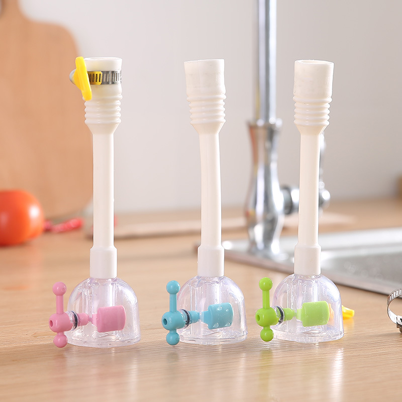 Kitchen faucet showerhead, double-speed faucet extension filter, splash-proof water wonder, retractable showerhead Specification drawing
