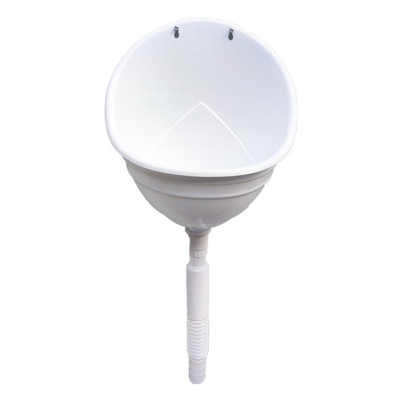 Wall-mounted urinal, plastic simple urinal, children's urinal, household bathroom urinal, no need for flushing, temporary Item Picture
