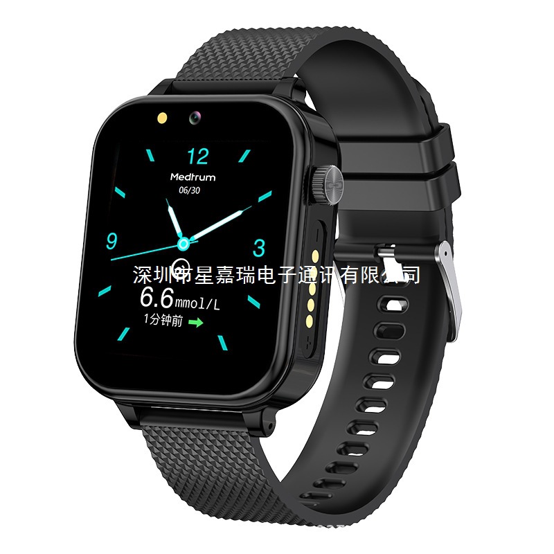 The elderly and adults' blood sugar dynamic detection physical examination health smart call watch can be rented for 14 days of continuous blood sugar details Picture