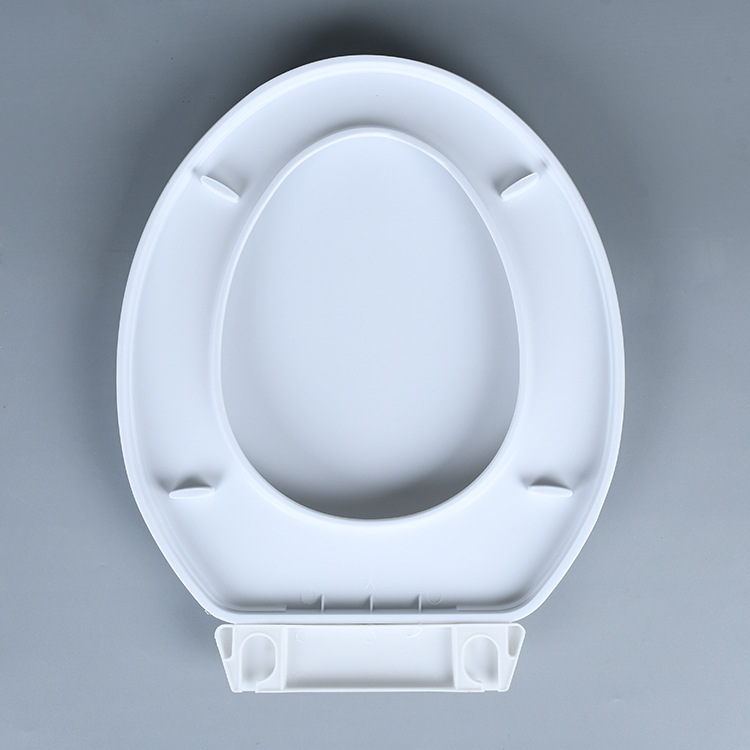 Engineering buffer V-shaped, O-shaped and U-shaped cover plates, household thickened toilet seat covers, general quick-release plastic toilet seat covers manufacturer Specification drawing