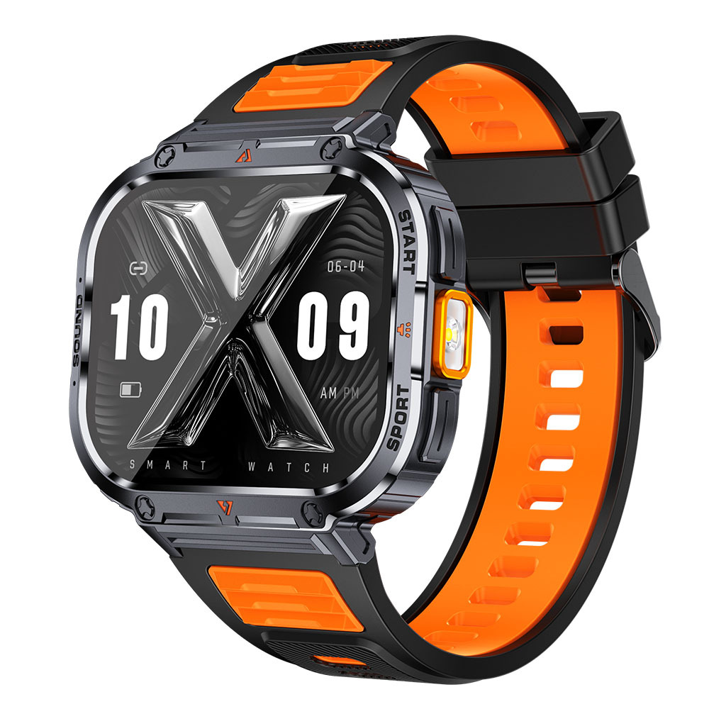 Cross-border NX23 Smartwatch Bluetooth call Flashlight Encoder Heart Rate Blood Pressure Heart rate Health Sports watch Specification drawing