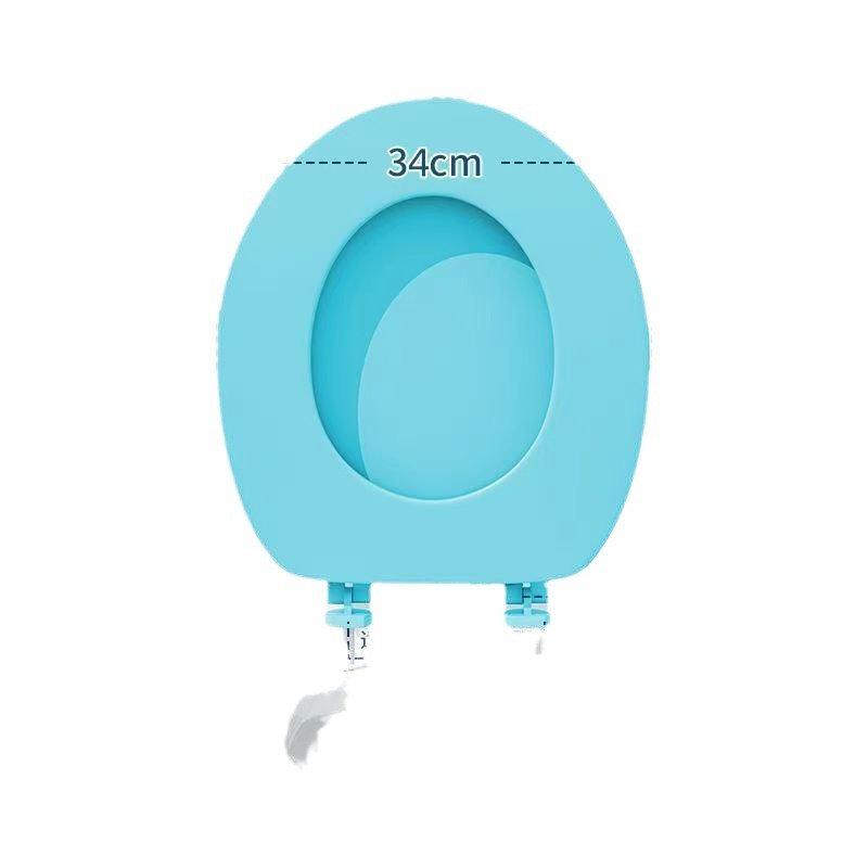 Foamed toilet seat cover, soft toilet seat cover, foam toilet seat, old-fashioned thickened soft foam, colorful soft toilet seat cover Item Picture