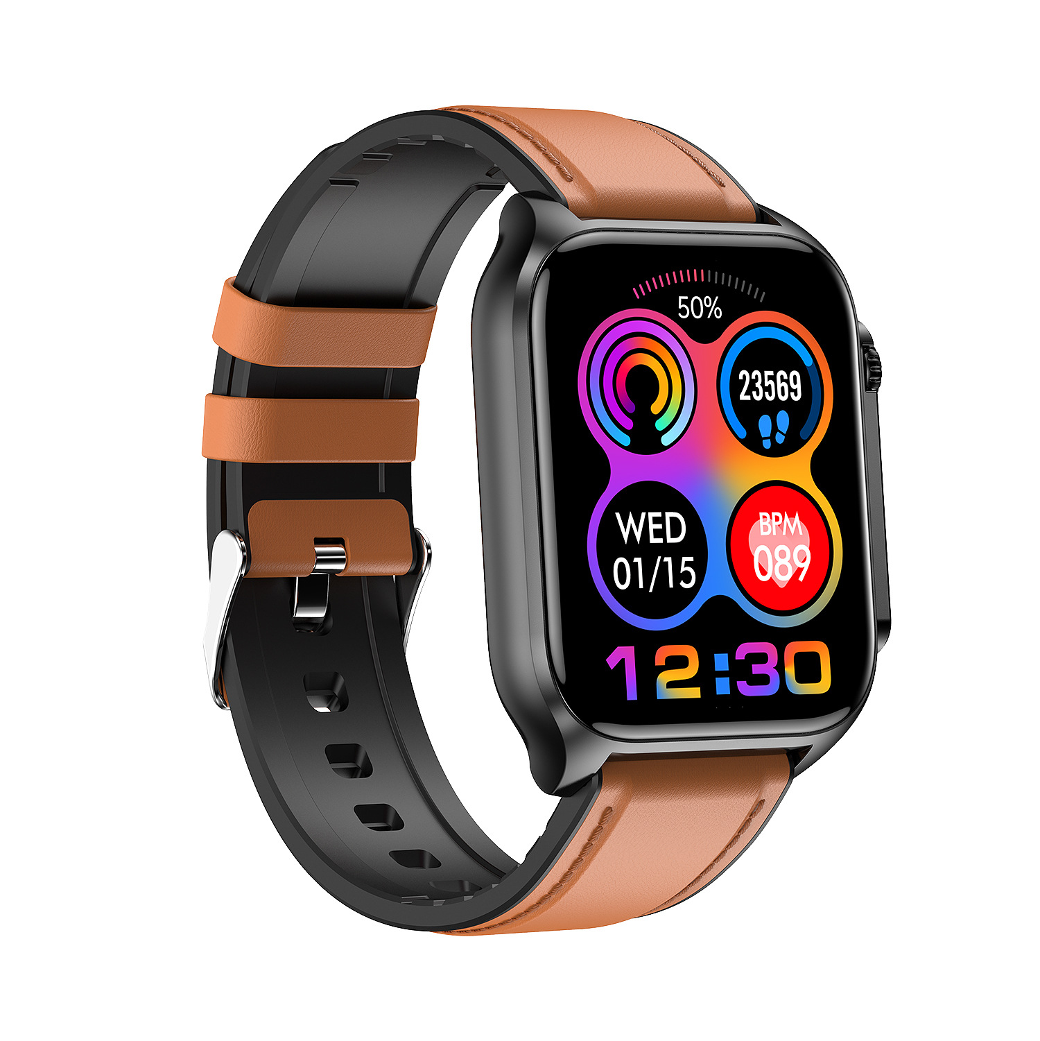 TK12 smartwatch: Blood sugar, Bluetooth call, heart rate, blood oxygen, blood pressure, electrocardiogram detection, step-counting fitness band Application Scenario
