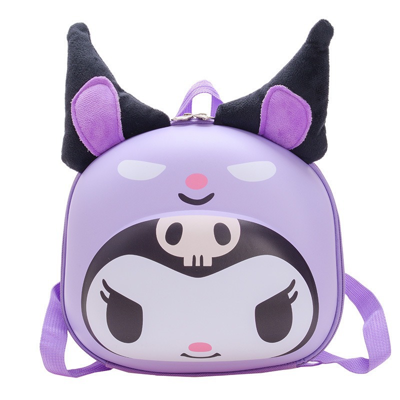Cross-border children's hard-shell schoolbags, cartoon EVA eggshell backpacks for kindergarten kids, and three-dimensional backpacks for boys and girls Item Picture