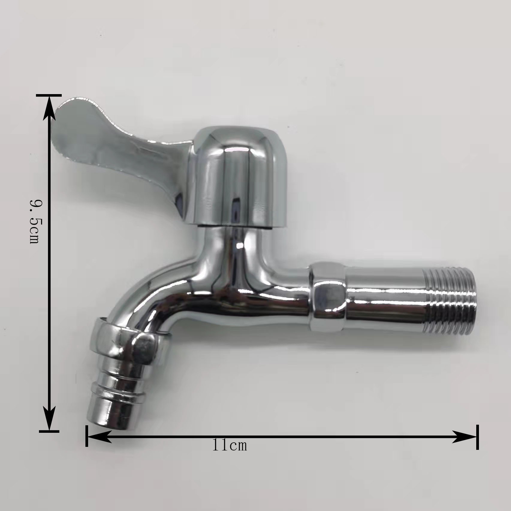 Wholesale of extended and split washing machine faucets, extra-long extended quick-opening faucets, alloy copper core pointed faucets details Picture