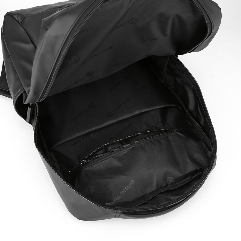 New men's backpack, multi-functional business waterproof computer bag, simple outdoor travel, large-capacity backpack Specification drawing