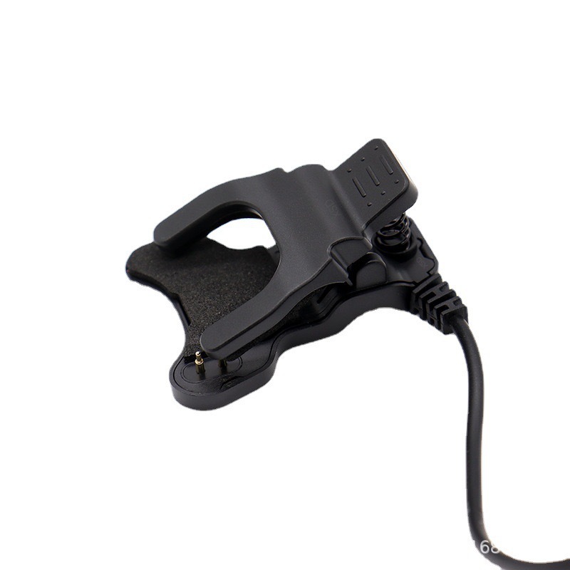 Universal charger T500 HW12 for smart bracelets and watches, 23-contact PIN, 8/9mm clip Item Picture