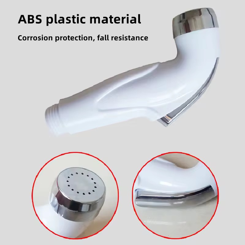 Wholesale body wash nozzles, handheld toilet spray gun sets, bathroom cleaners, toilet pressurized flushing devices Specification drawing