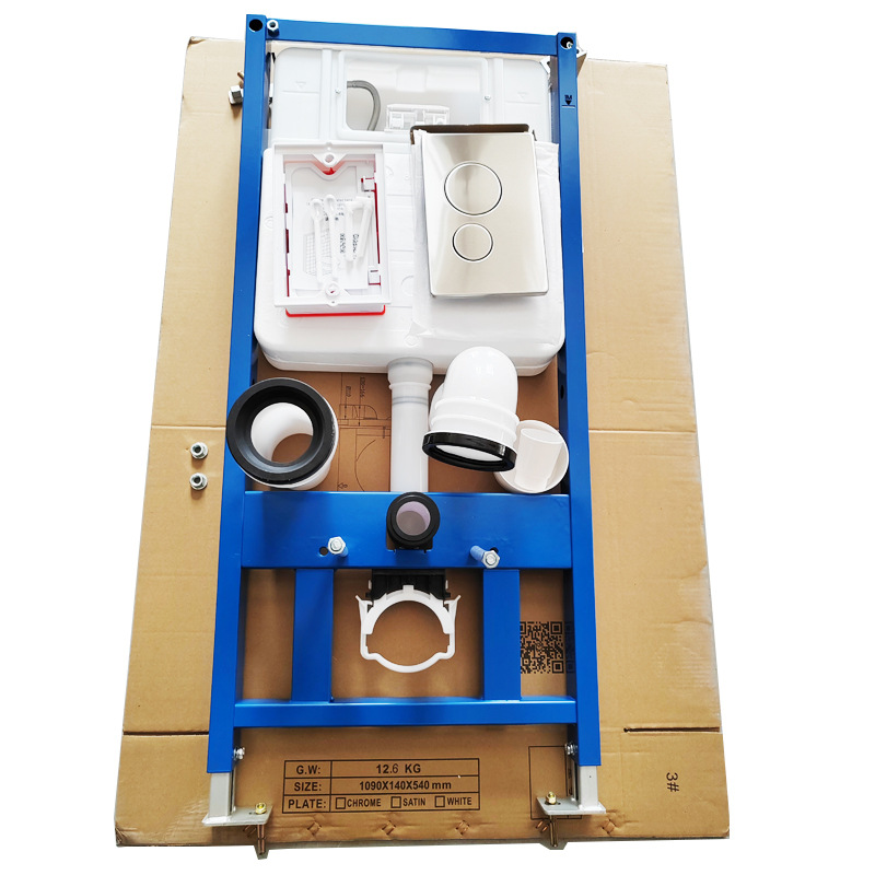 Concealed water tanks for apartments, hotels, toilets, wall-mounted high-impact concealed water tanks, wholesale from manufacturers Specification drawing