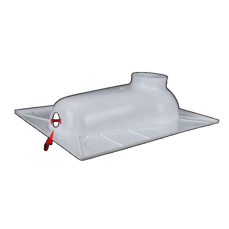 New plastic squat toilet, dry toilet, and squat toilet complete set, rural dry toilet to squat toilet, direct flush squat toilet, direct flow and direct discharge Item Picture