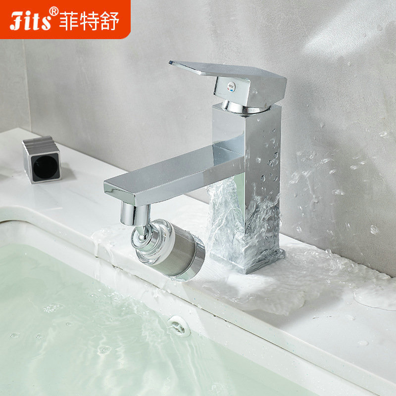 Faucet extender, splash-proof head, universal faucet filter, water purification pressure increase, household sink, shower head filter details Picture
