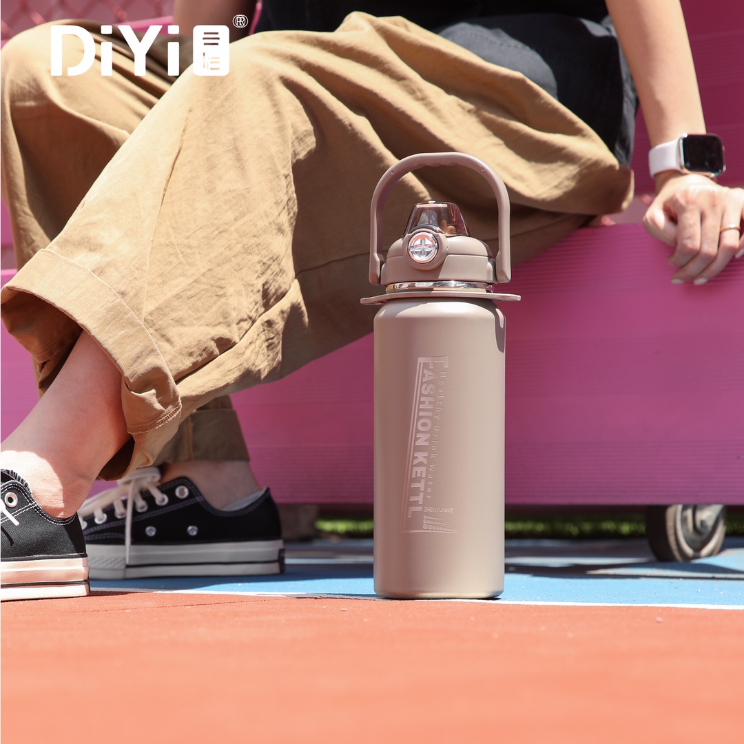 【2023秋冬新品】动起来，燃爽青春🏀DY- BW1069帝怡尚酷大容量杯1500ml,316+304不锈钢！详情4